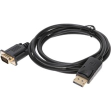 Alfais 4643 Displayport To VGA Çevirici Monitör Projeksiyon Kablosu