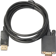 Alfais 4643 Displayport To VGA Çevirici Monitör Projeksiyon Kablosu