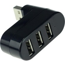 Alfais 4692 4 Port USB 2.0 Hub Çoklayıcı Çoğaltıcı 180 Derece