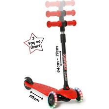 Cool Wheels Star Işıklı 3 Tekerlekli Çocuk Scooter