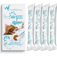 Whiteveterinay Cat Cream Fish Snack Paste 4X15 gr ( Kediler Için Balıklı Sıvı Ödül Maması )