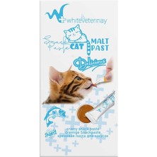 Whiteveterinay Cat Cream Fish Snack Paste 4X15 gr ( Kediler Için Balıklı Sıvı Ödül Maması )