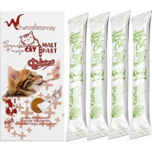 Whiteveterinay Cat Cream Beef Snack Paste 4X15 gr ( Kediler Için Biftekli Sıvı Ödül Maması )