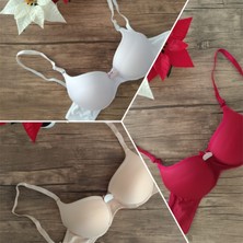 3’lü Günlük 75-80-85-90 Beden Dolgulu/Destekli Balenli Kadın Sütyen