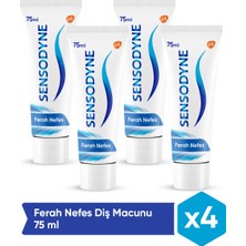 Sensodyne Ekstra Ferah Diş Macunu 75 ml x 4