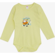 Breeze Erkek Bebek Çıtçıtlı Body Küçüktamirci 9 Ay-3 Yaş, Fıstık Yeşili