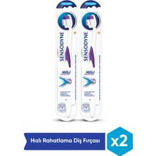 Sensodyne Hızlı Rahatlama Diş Fırçası Yumuşak 2'li Paket