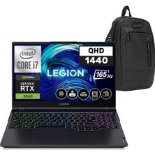 Lenovo Legion 5 Intel Core I7-11600H 32GB 1tb SSD RTX3060 15.6" Wqhd Freedos Taşınabilir Bilgisayar 82JH002JTXF02