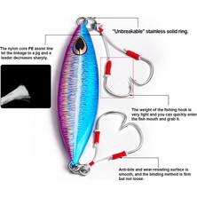 MSO Olta Balıkçılık Yüksek Karbonlu Jig Tai Rubber Çiftli Asist İğne