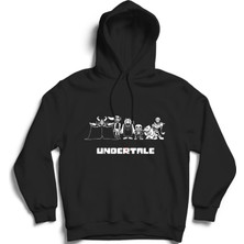 The Fame Undertale, Oyun, Caracters Game Kapüşonlu Sweatshirt Hoodie