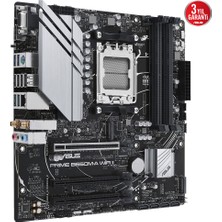 Asus Prıme B650M-A Wıfı Iı Amd B650 Am5 Ddr5 6400 Dp Hdmı Vga Çift M2 Usb3.2 Ax Wifi + Bt Aura Rgb 2.5Gbit Lan Matx (Prıme B650M-A Wıfı Iı) Anakart