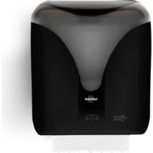 Rulopak Elite Autocut Kağıt Havlu Dispenseri 21 Cm Siyah