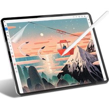 Nezih Case Apple Ipad Pro 4. Nesil 2022 M2 11" Inç Uyumlu Kağıt Hissli Paperlike Nano Kırılmaz Ekran Koruyucu