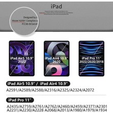 Nezih Case Apple Ipad Pro 4. Nesil 2022 M2 11" Inç Uyumlu Kağıt Hissli Paperlike Nano Kırılmaz Ekran Koruyucu