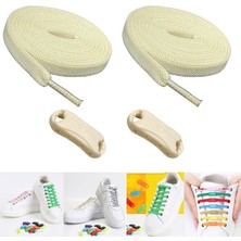 İpekbazaar Takbırak Lastikli Ayakkabı Bağcığı Bağlanmayan Akıllı Pratik Bağcık, Bot, Çocuk, Spor.. Için Uygun