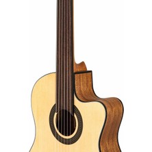 Valler VG250CPDS Perdesiz Klasik Gitar ( Pena ve Taşıma Kılıfı )