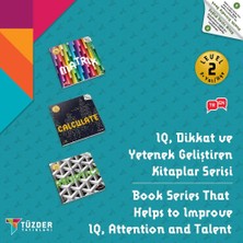 Iq, Dikkat ve Yetenek Geliştiren Kitaplar Serisi 6'lı Set 9+Yaş