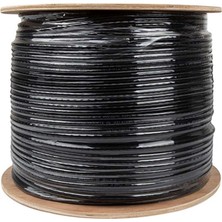 Bawerlink BW-CAT609 305M 23AWG 0.56MM Cca Double Jack Gri+Siyah Cat6 Kablo