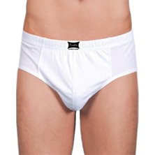 Tutku Erkek Slip Külot Beyaz 12 Li Paket