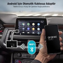 Polham Araç Içi Android Cihazlar Için Kablosuz Android Multimedya Carplay Adaptörü,wireless Çevirici