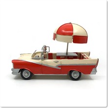 Rakun Home Jayland 1957 Chevrolet Bel Air Diecast Model Vintage Metal Araba