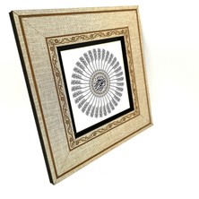 Sadrazam 35 Besmele Baskılı Mdf Çerçeveli Tablo (20CMX20 cm )(KH-039)