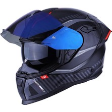 Nexx SX.100R Skıdder Mat Siyah-Gri Kask