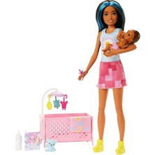 Mattel Barbie Bebek Bakıcısı Bebeği ve Aksesuarları FHY97 - HJY34