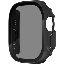 Lyon Tech Apple Watch Ultra 49MM Sert Pc Kasa ve Privacy Ekran Koruyucu Zore Watch Gard 23