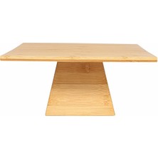 Porland Bamboo Ayaklı Sunum Tahtası 25 cm