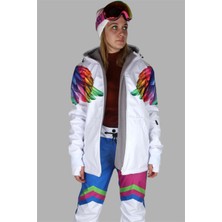 Snowsea White Angel Snowboard Mont & Pantolon Takımı