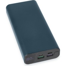 Achida P8 22.5W 20000 Mah Qc3.0 LED Ekranlı Powerbank