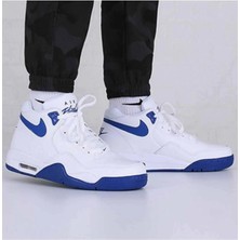 Nike Air Flight Legacy Erkek Basketbol Ayakkabı BQ4212-103-BEYAZ-MAVI BQ4212-103