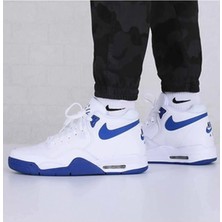 Nike Air Flight Legacy Erkek Basketbol Ayakkabı BQ4212-103-BEYAZ-MAVI BQ4212-103