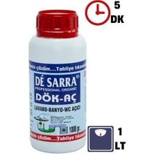 De Sarra Profesyonel Lavabo Açıcı 1 lt