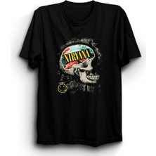 Nirvana, Skull Design Rock Metal Grup Tişörtü