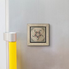 Sadrazam Hilye-I Şerif Baskılı Mdf  MAGNET(KH-189)