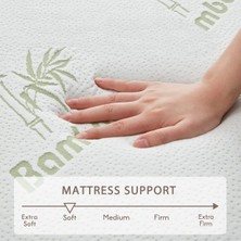 Heyner Bamboo Katlanabilir Visco Yatak 90 x 190 cm