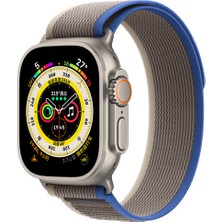 T-Max Apple Watch Uyumlu Trail Loop Kordon (6-7-8-Se ve Ultra 44-45-49MM  Modelleri ile Uyumlu)