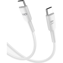 Linktech K604 Safe Usb-C/type-C Pd 60W Şarj Kablosu