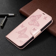 Lr Joyful Bf Baskı Deseni Serisi-4 Xiaomi Için 13 Pu Deri Telefon Kılıfı Baskılı Kelebekler Kılıfkitap Tarzı Flip  Kılıf Kayışlı (Yurt Dışından)