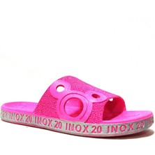 Inox Fuşya Pembe Kaymaz Taban Anatomik Comfort Terlik