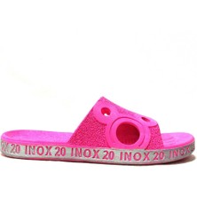Inox Fuşya Pembe Kaymaz Taban Anatomik Comfort Terlik
