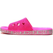 Inox Fuşya Pembe Kaymaz Taban Anatomik Comfort Terlik