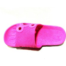 Inox Fuşya Pembe Kaymaz Taban Anatomik Comfort Terlik