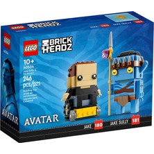 LEGO 40554 ® Avatar Jake Sully ve Avatarı Brickheadz