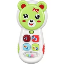 Zey Toys Müzikli Telefon Yeşil