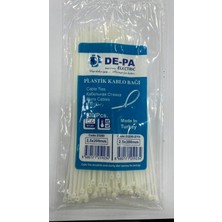 De-Pa Plastik Kablo Bağı 2.5X200 mm (100 Adet)