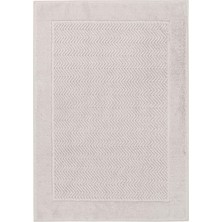 Tilos Jakarlı Ayak Havlusu Gri 50x80 2223