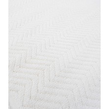 Tilos Jakarlı Ayak Havlusu Beyaz 60x90 2225